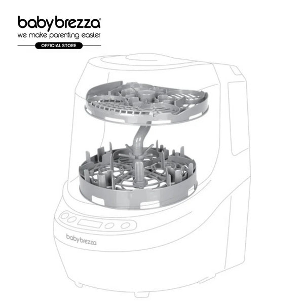 Baby Brezza Breast Pump Rack For Bottle Washer Pro - product thumbnail