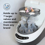Baby Brezza Breast Pump Rack For Bottle Washer Pro - product thumbnail