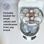 Baby Brezza Breast Pump Rack For Bottle Washer Pro - product thumbnail
