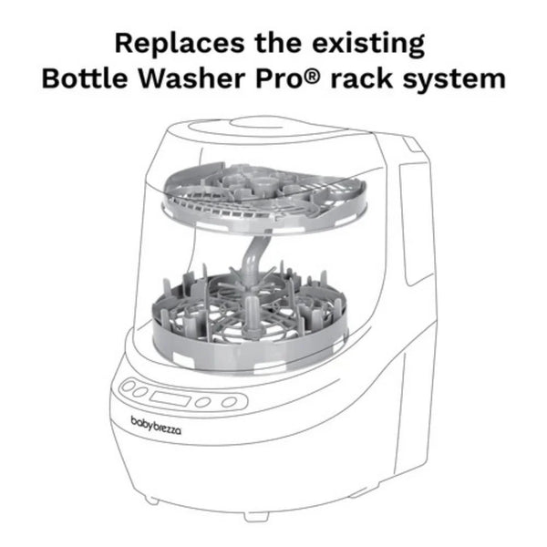 Baby Brezza Breast Pump Rack For Bottle Washer Pro - product thumbnail