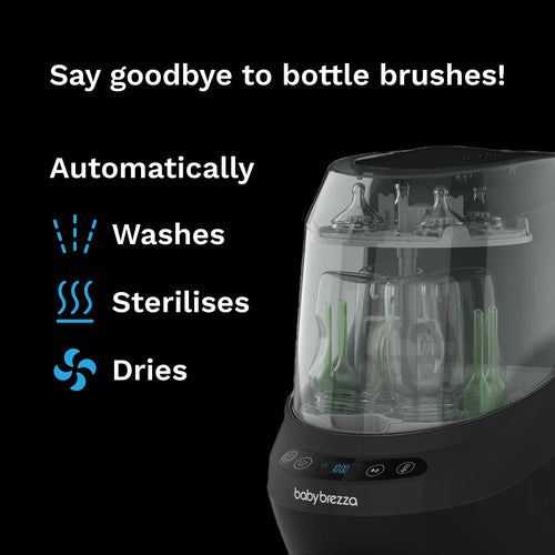 Bundle: Formula Pro Advanced (Black) & Bottle Washer Pro (Black) - product thumbnail