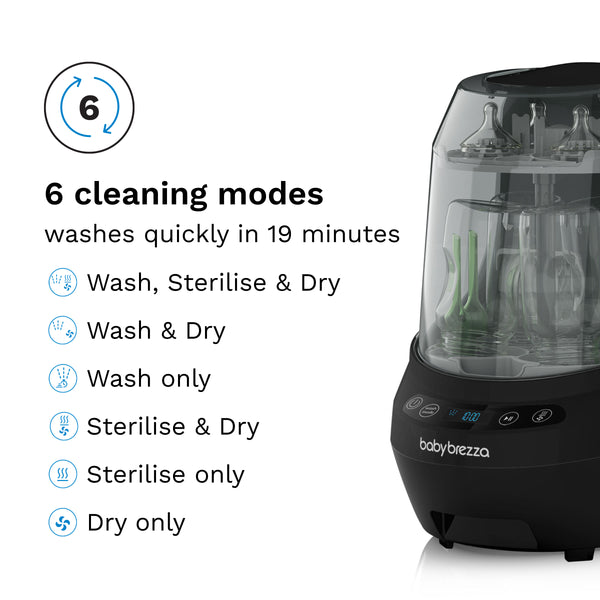 Bundle: Formula Pro Advanced (Black) & Bottle Washer Pro (Black) - product thumbnail